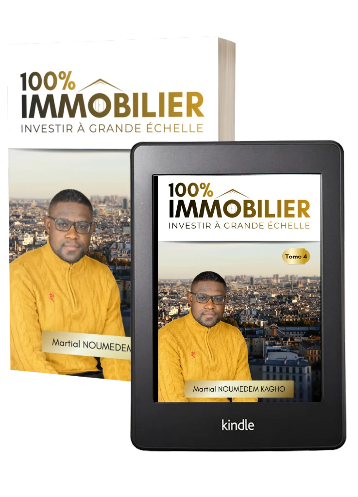Visuel 3D - 100 immobilier T4 -Broché et ebook